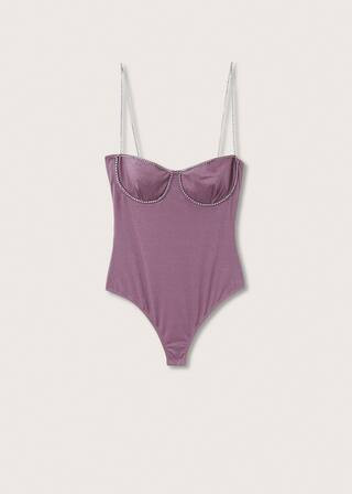 Body mit Strassträgern | MANGO (DE)