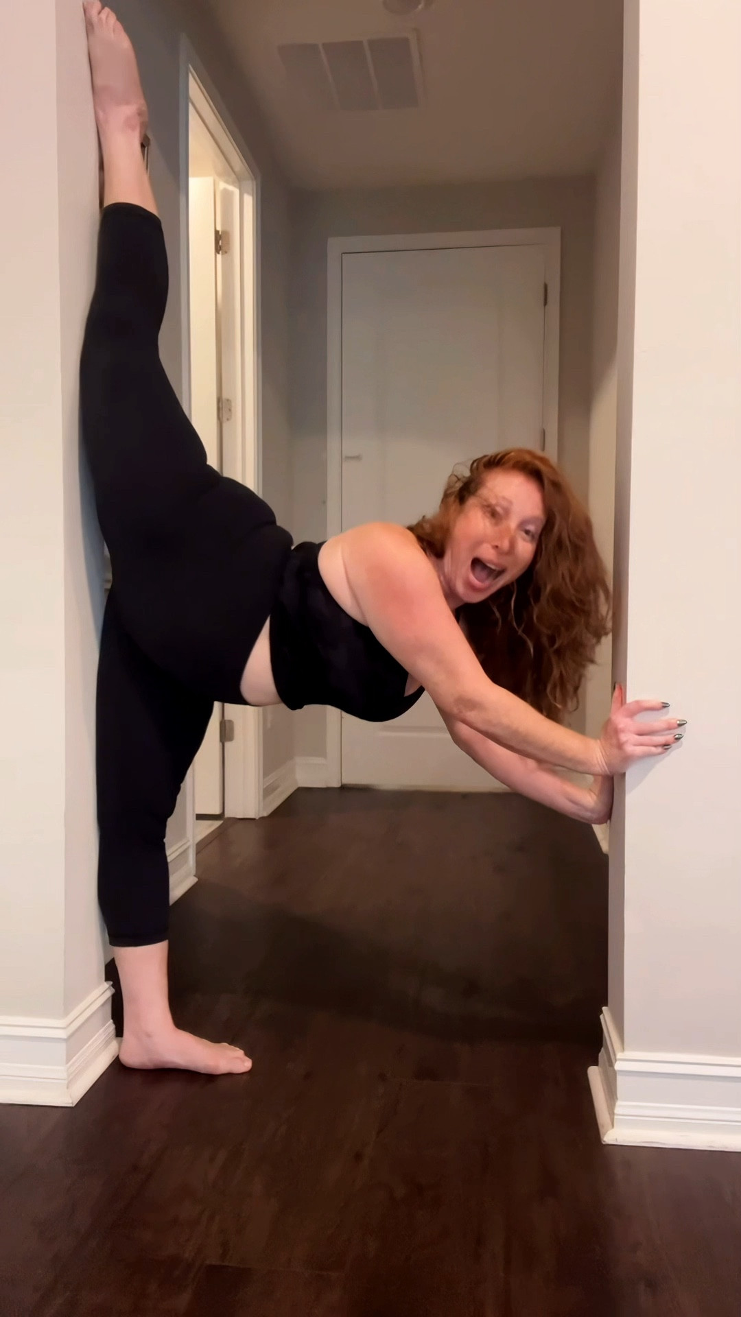 Leggings and sports bras that move with your body are a must!!!! Wearing a size 10 leggings and L bra tank!

#LTKWatchNow #LTKMidsize #LTKFitness