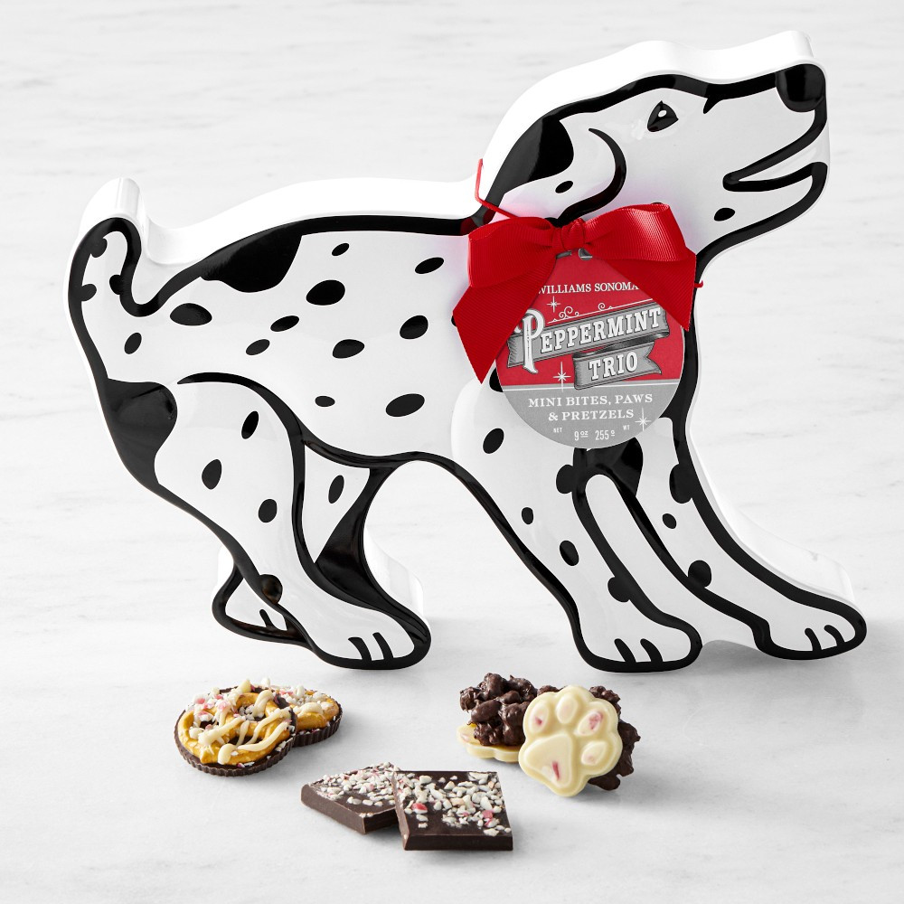 Williams Sonoma Peppermint Bark Trio in Dog Tin | Williams-Sonoma