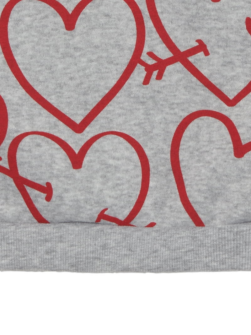 Way To Celebrate Baby & Toddler Valentine's Day Jogger Set, Sizes 0M-5T | Walmart (US)