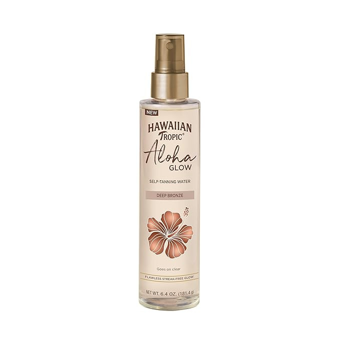 Hawaiian Tropic Aloha Glow Self Tanning Water, 6.4oz, Self Tanner Spray Tan, Fake Tan, Self Tan W... | Amazon (US)