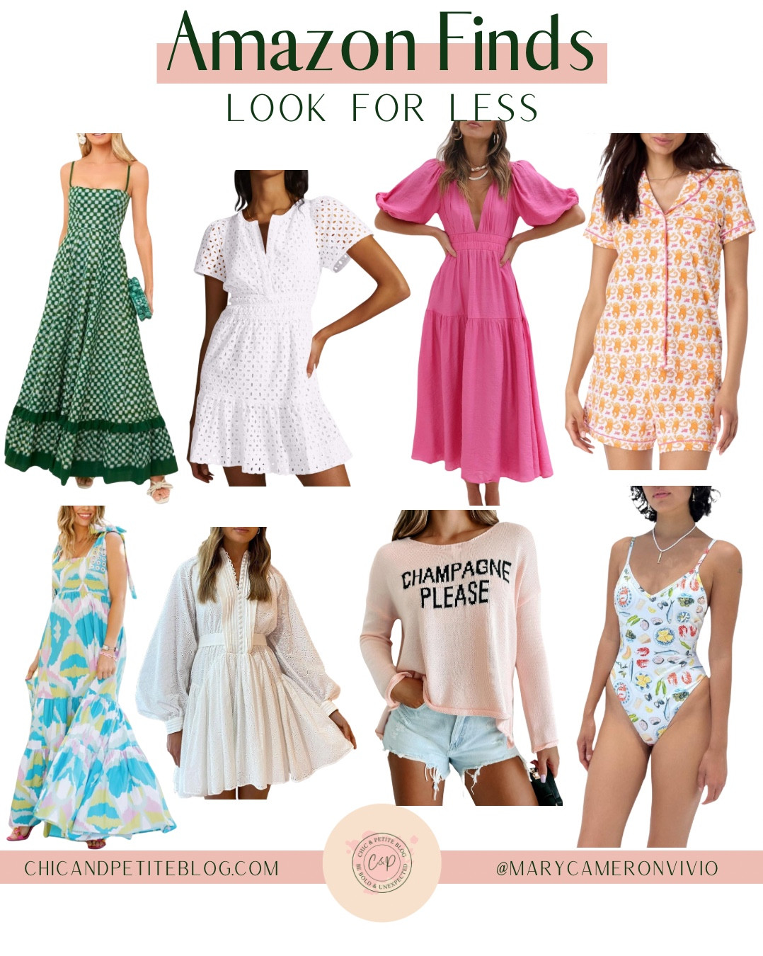 Amazon Looks For Less

Tuckernuck / Saks Fifth Avenue / spring dresses / designer inspired / designer dupes / bathing suit / one-piece swimsuit / white dress / spring outfit / summer dresses / vacation style

#LTKStyleTip #LTKFindsUnder50 #LTKFindsUnder100