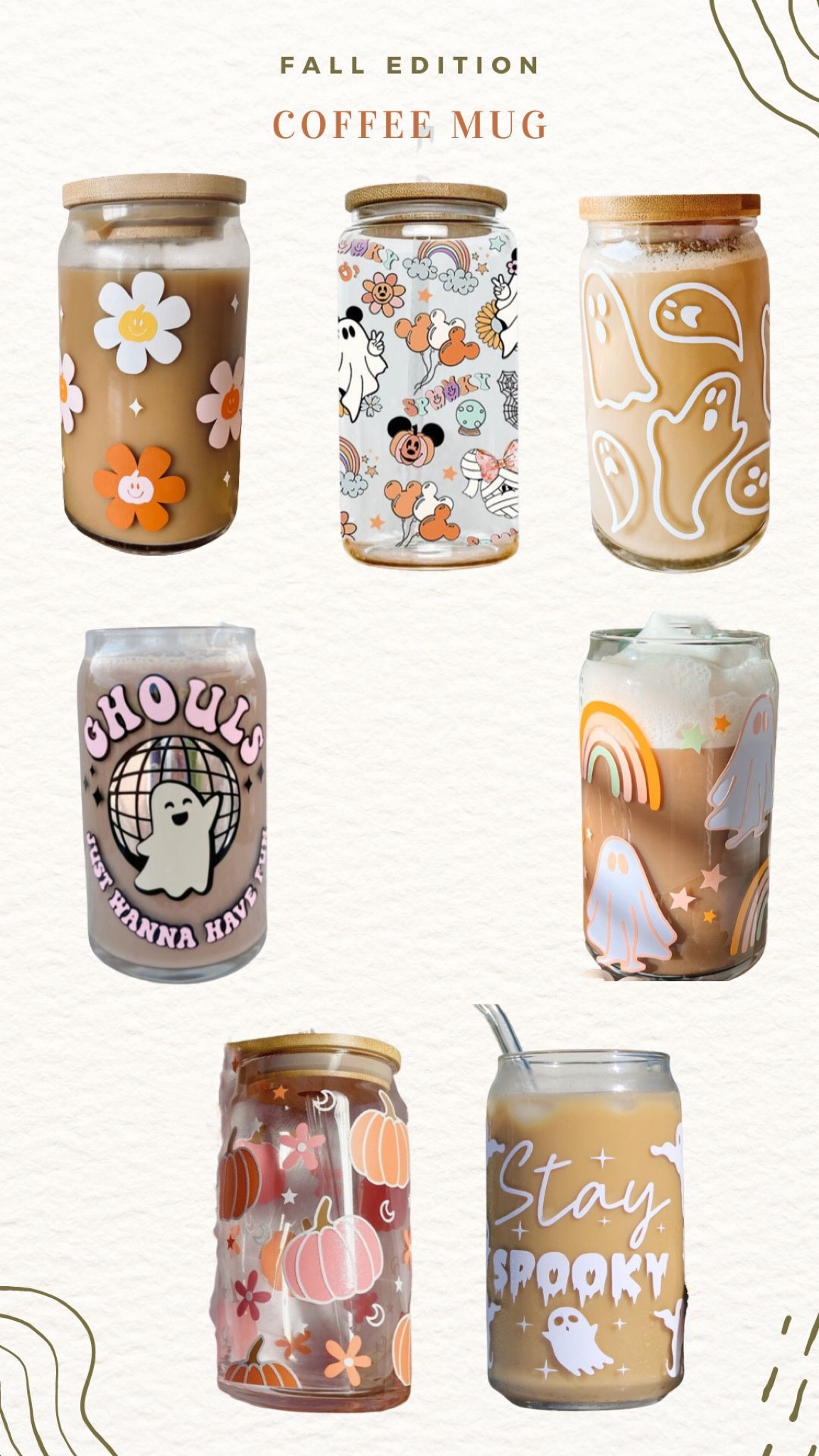 festive glass coffee mugs 🍁💛

#LTKunder50 #LTKSeasonal #LTKhome