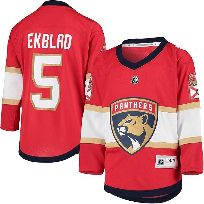 Aaron Ekblad Florida Panthers Red Youth 8-20 Home Replica Jersey | Amazon (US)