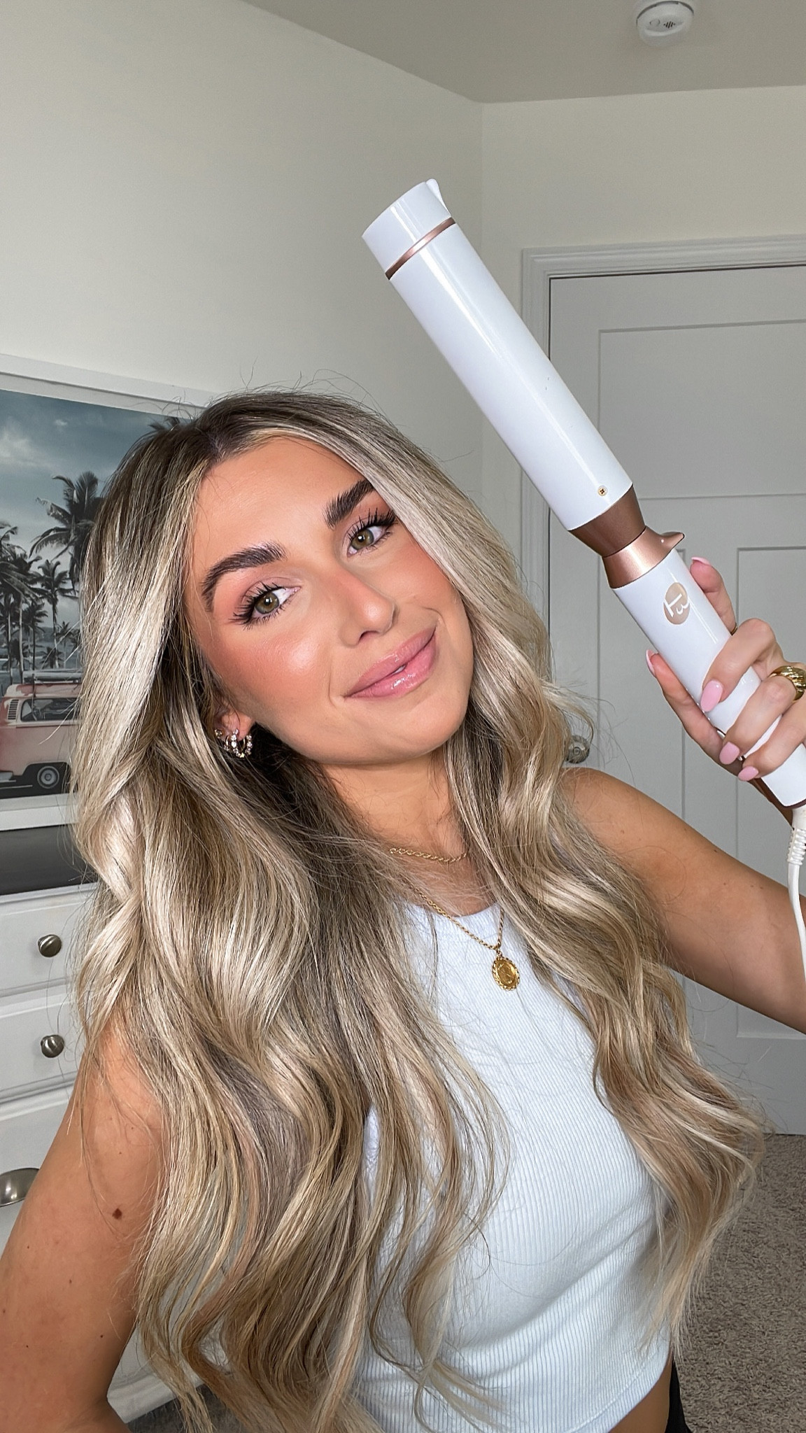Hair is hairing today 🫶🏼 used the big barrel from my whirl trio wand and it’s so underrated imo! Currently on SALE but you can also use KAITCT320 anytime to save 20% off regular priced items at T3! 

#LTKSeasonal #LTKbeauty #LTKsalealert