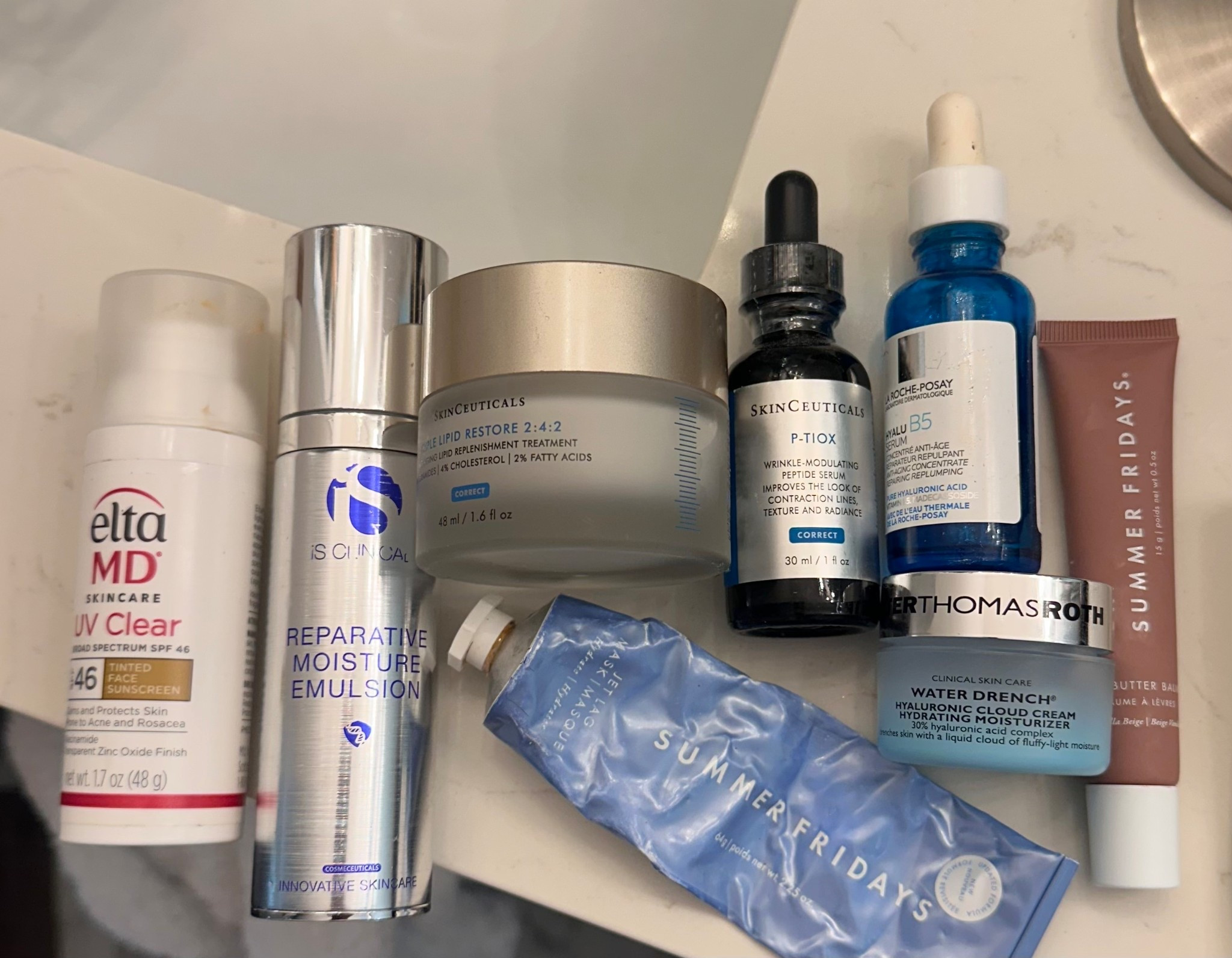 #SkinCareProducts that I’m loving right now! #Skin #NighttimeSkinCare #DaytimeSkinCare #HyaluronicAcid #SkincareMask #FaceMask #SkinProducts

#LTKBeauty #LTKgrwm #LTKmorningroutine
