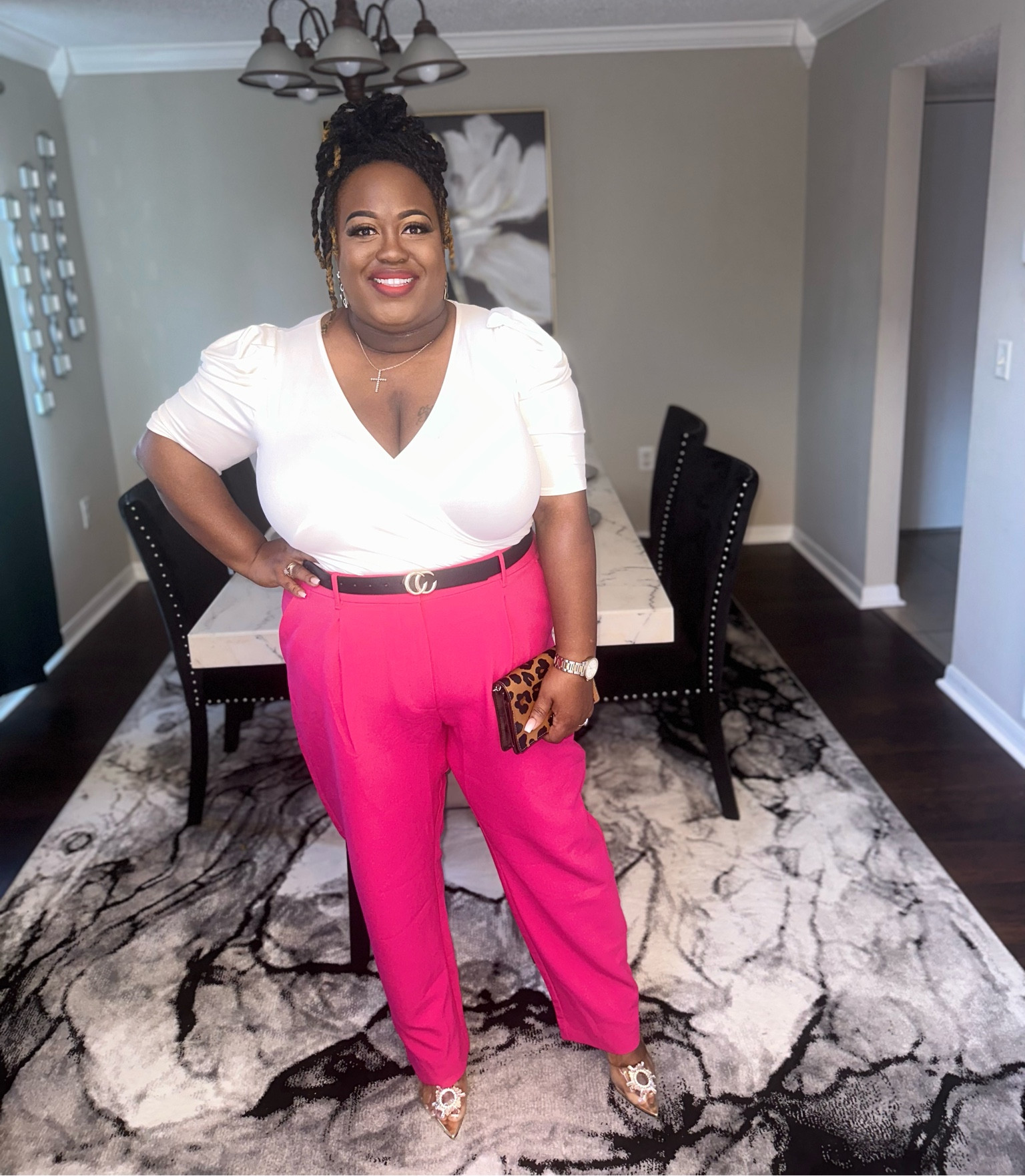 HOT PINK PANTS! Why not!!!

#LTKplussize