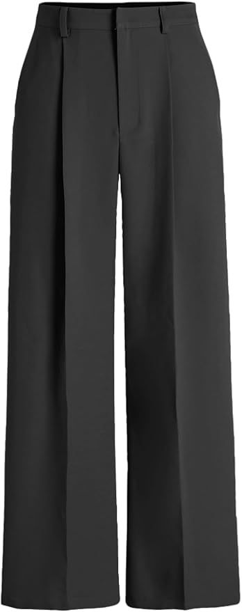 CIDER High Waist Pleated Wide Leg Pants | Amazon (US)