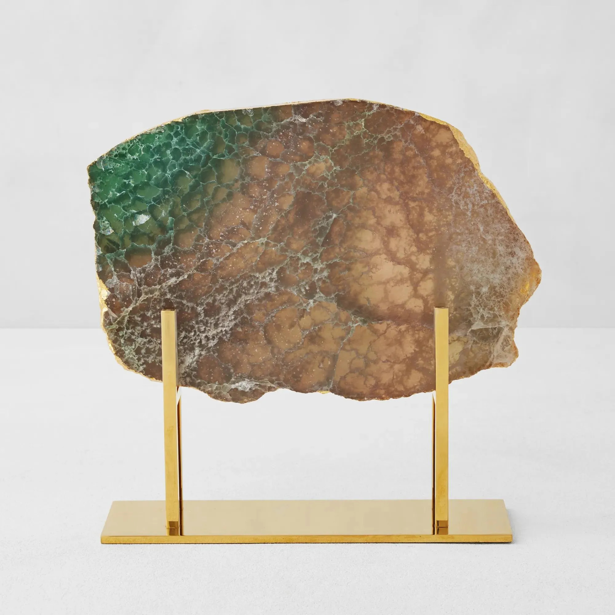 Fluorite Slab On Stand | Z Gallerie