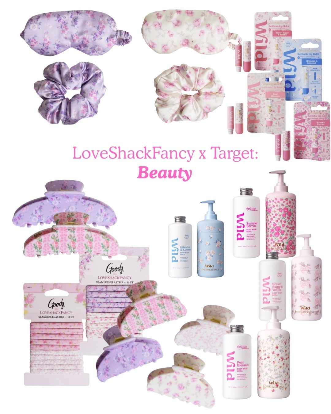 LoveShackFancy x Target: Beauty 🩷🩵💜🌷🌸

This cute collab drops at 3 AM  PST (in 30 minutes) and includes 4 collections: school supplies, tech accessories, beauty and girls’ clothing / accessories.

Beauty favorites linked here!

#LTKSeasonal #LTKBeauty #LTKKids
