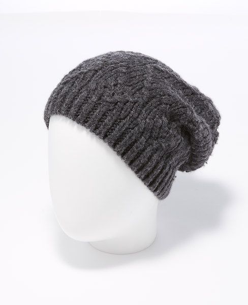 Ann Taylor Chunky Knit Hat, Silver Lake Grey - One Size | Ann Taylor