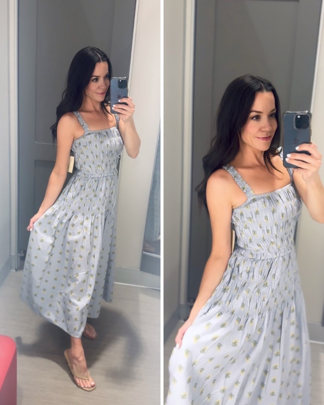 This Smocked Maxi A-Line Dress is the perfect spring to summer dress! Love how the smocked bodice fits and the cute  strap details. This would  be perfect for church or brunch. So flowy, flattering and COMFORTABLE!

#LTKSeasonal #LTKmomlife #LTKMothersDay
