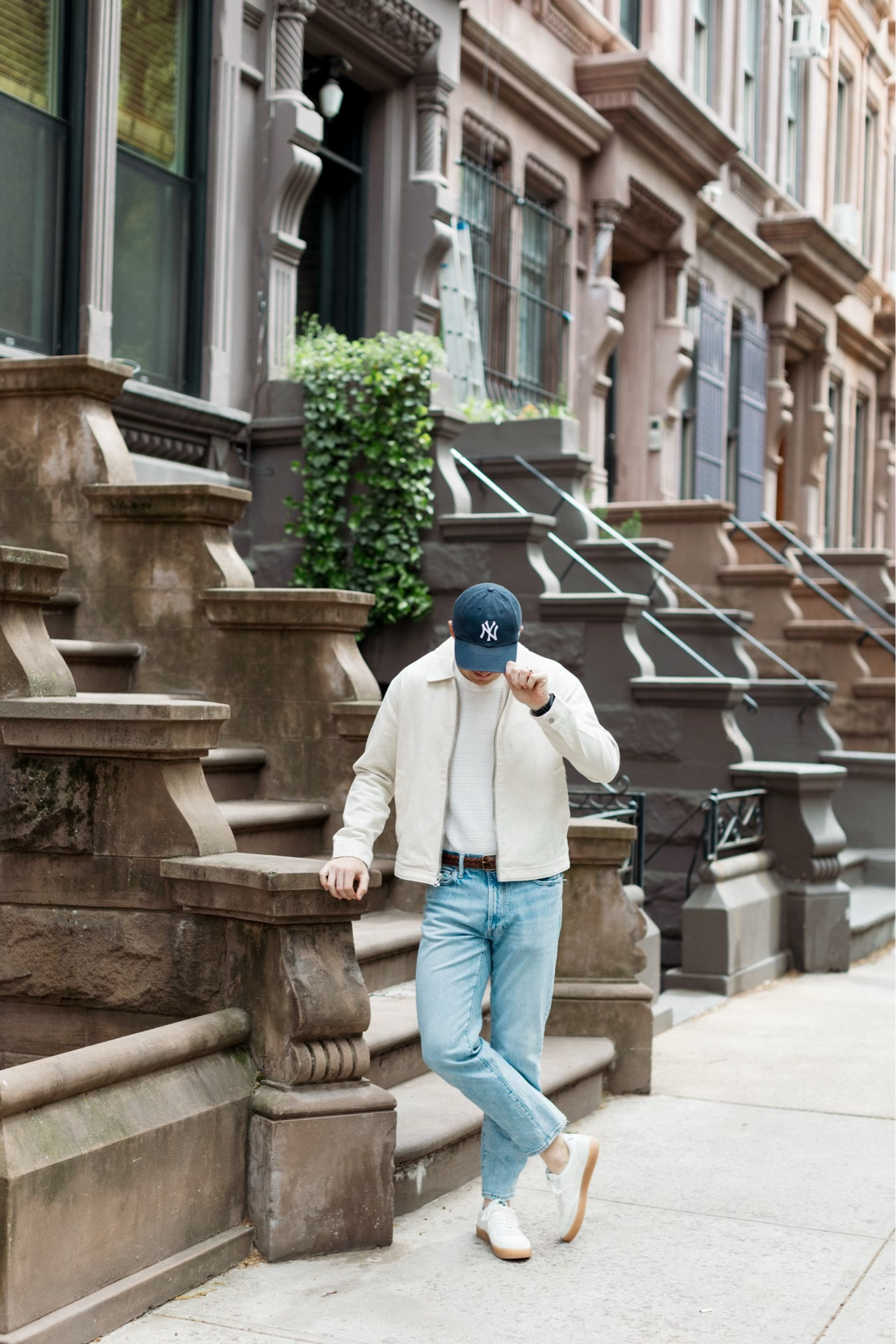 Casual spring outfit idea for men with light washed jeans 

#LTKmens