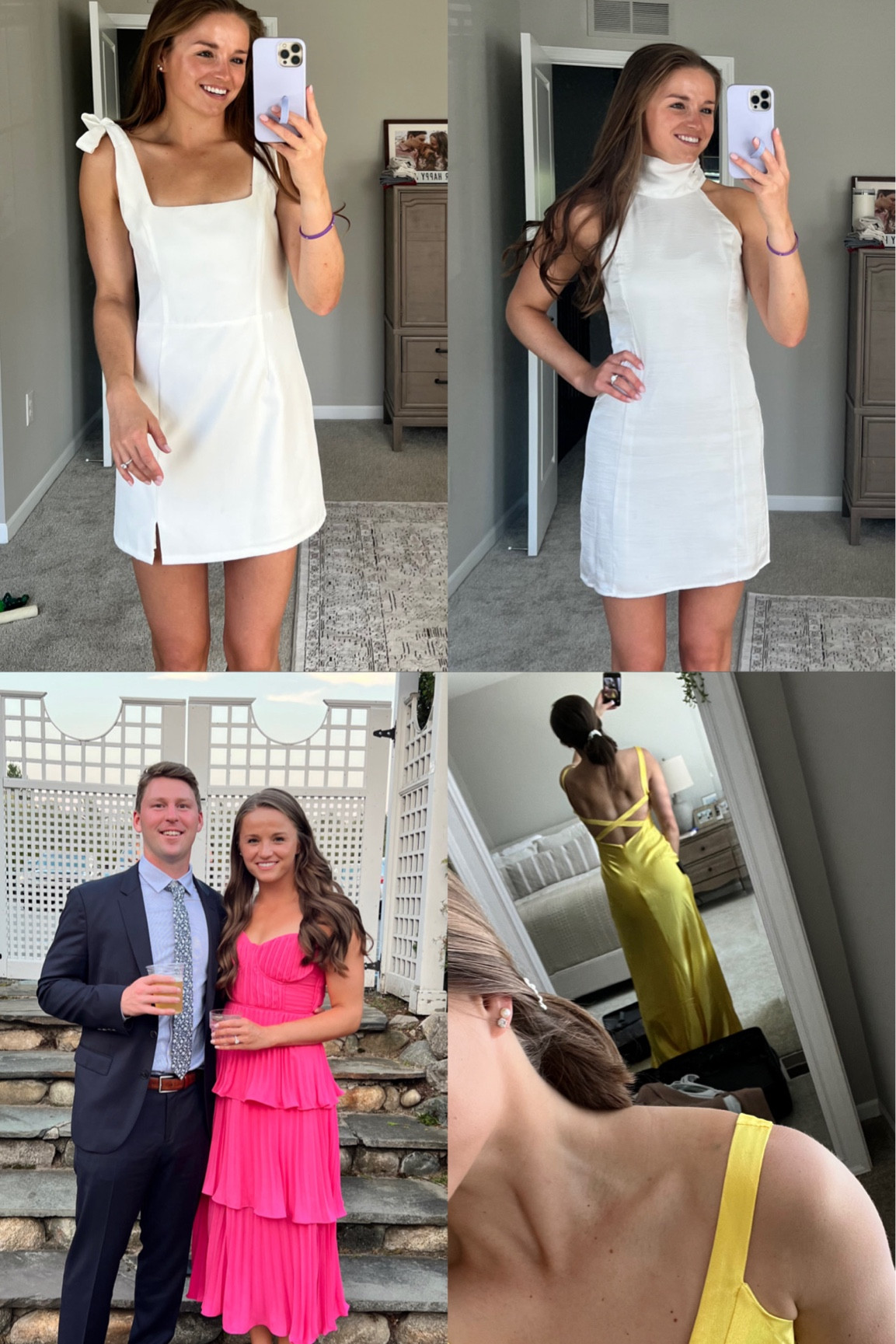 lulus sale!! 20% off — linking the dresses I own and love. Top two: size M, bottom two: size small 

#LTKsalealert #LTKSeasonal #LTKwedding