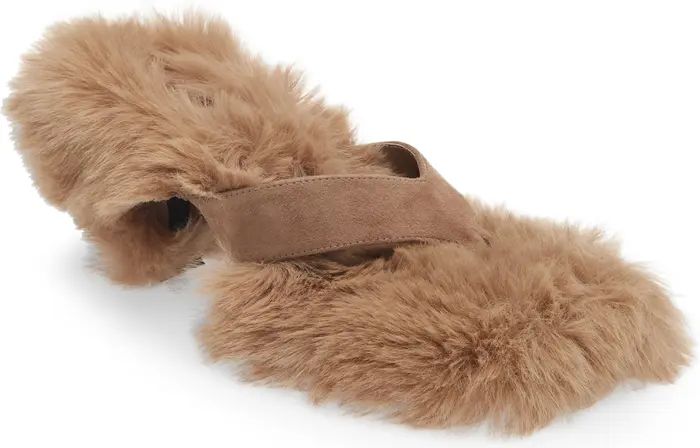 Fluffed Faux Fur Flip Flop | Nordstrom