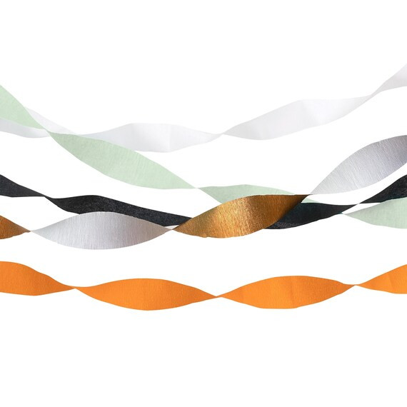 Vintage Inspired Halloween Crepe Paper Streamers | Etsy (US)