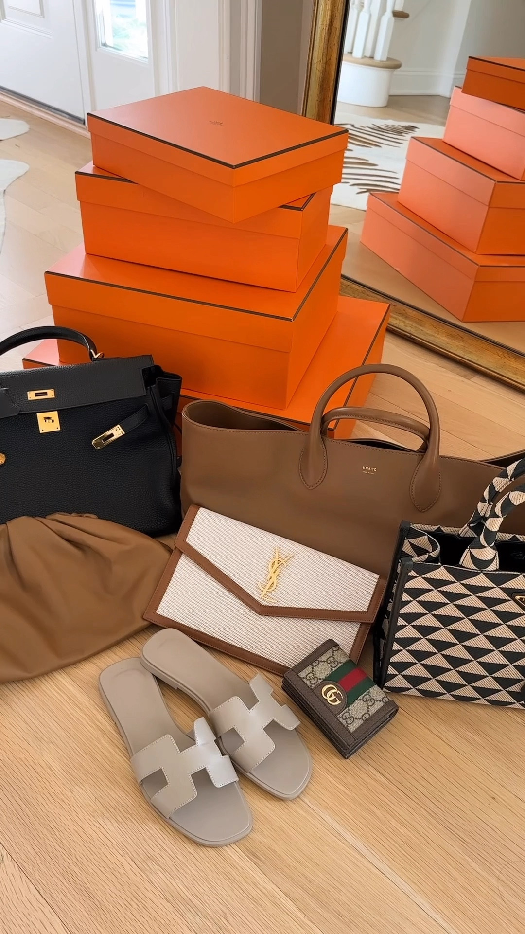Shop my closet sale! Use code KAT C20 for 20% off! 

Did a huge closet clean out and these are some of my most coveted designers pieces in excellent condition. Hermes Kelly bag, Hermes Oran sandals, Gucci, Prada, YSL, Khaite, Bottega Veneta, handbags, bags, purse. 

#LTKSaleAlert #LTKWatchNow #LTKItBag