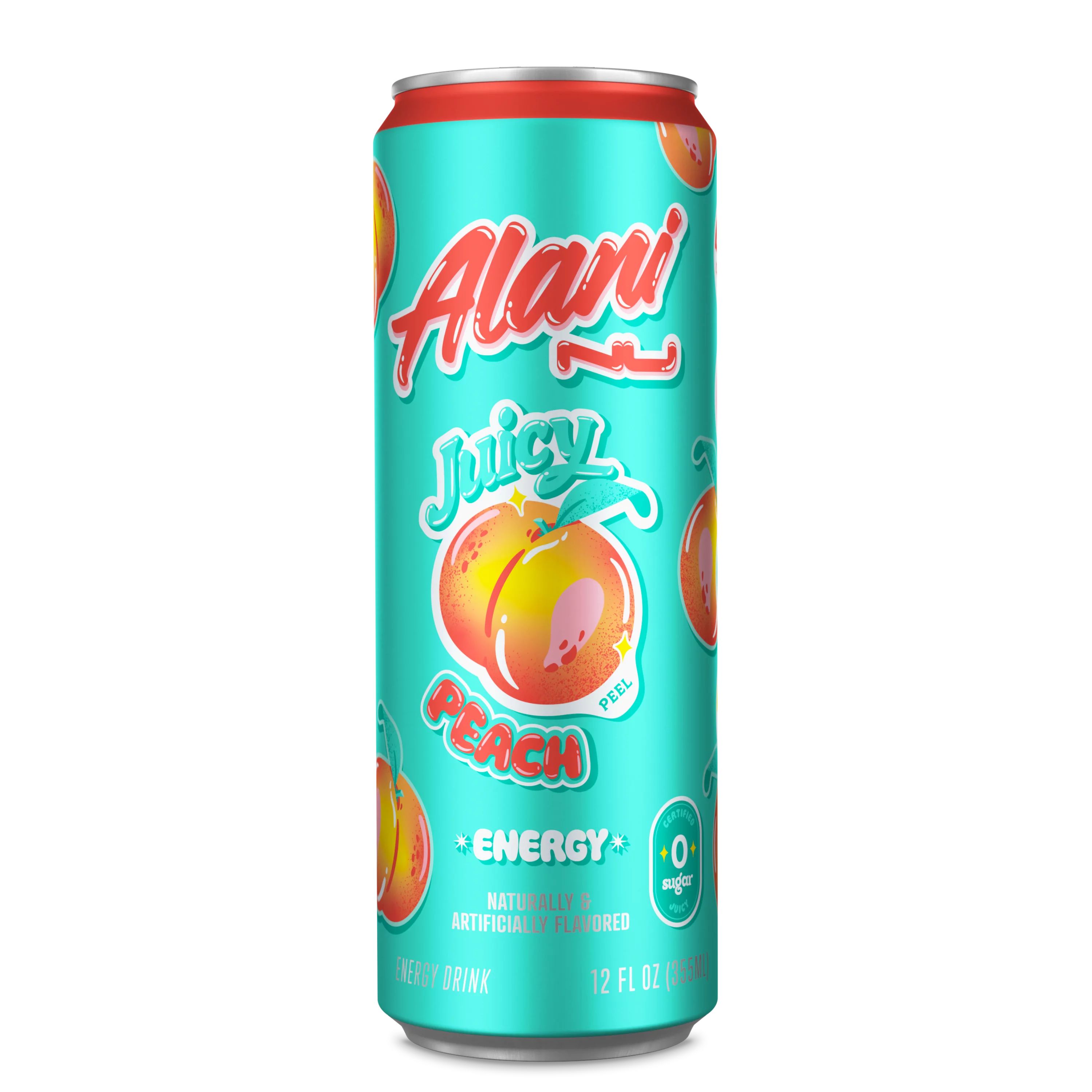 Alani Nu Sugar-Free Energy Drink, Juicy Peach, 12 fl oz | Walmart (US)