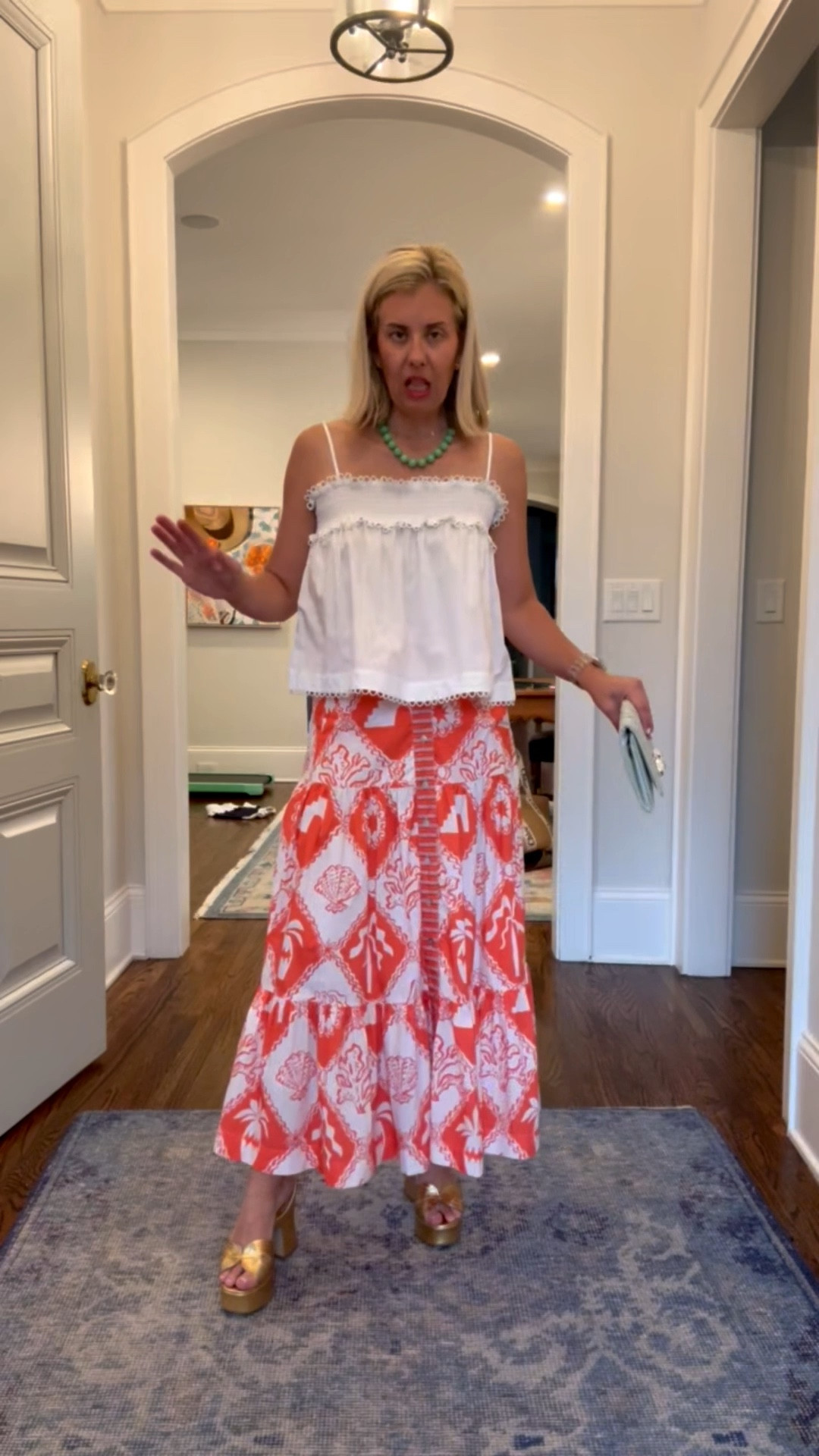 So cute, so easy & so on trend!! We are wearing this together and separate with countless different styling possibilities. This is a yes! I’m wearing small in top & xs skirt. 

#LTKootd #LTKOver40 #LTKmomlife