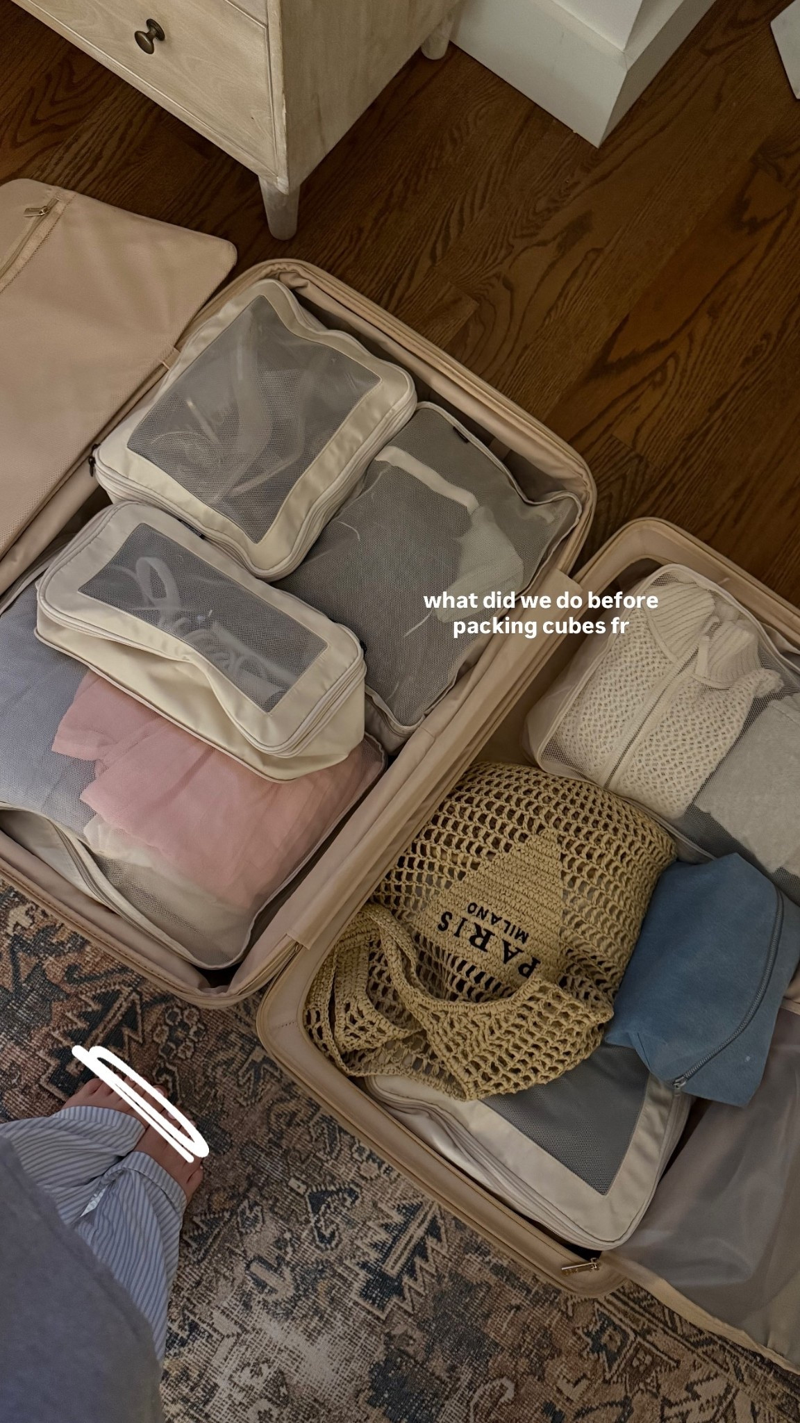 what did we do before packing cubes fr!! Only way to travel and pack IMO

#LTKBump #LTKTravel #LTKmomlife