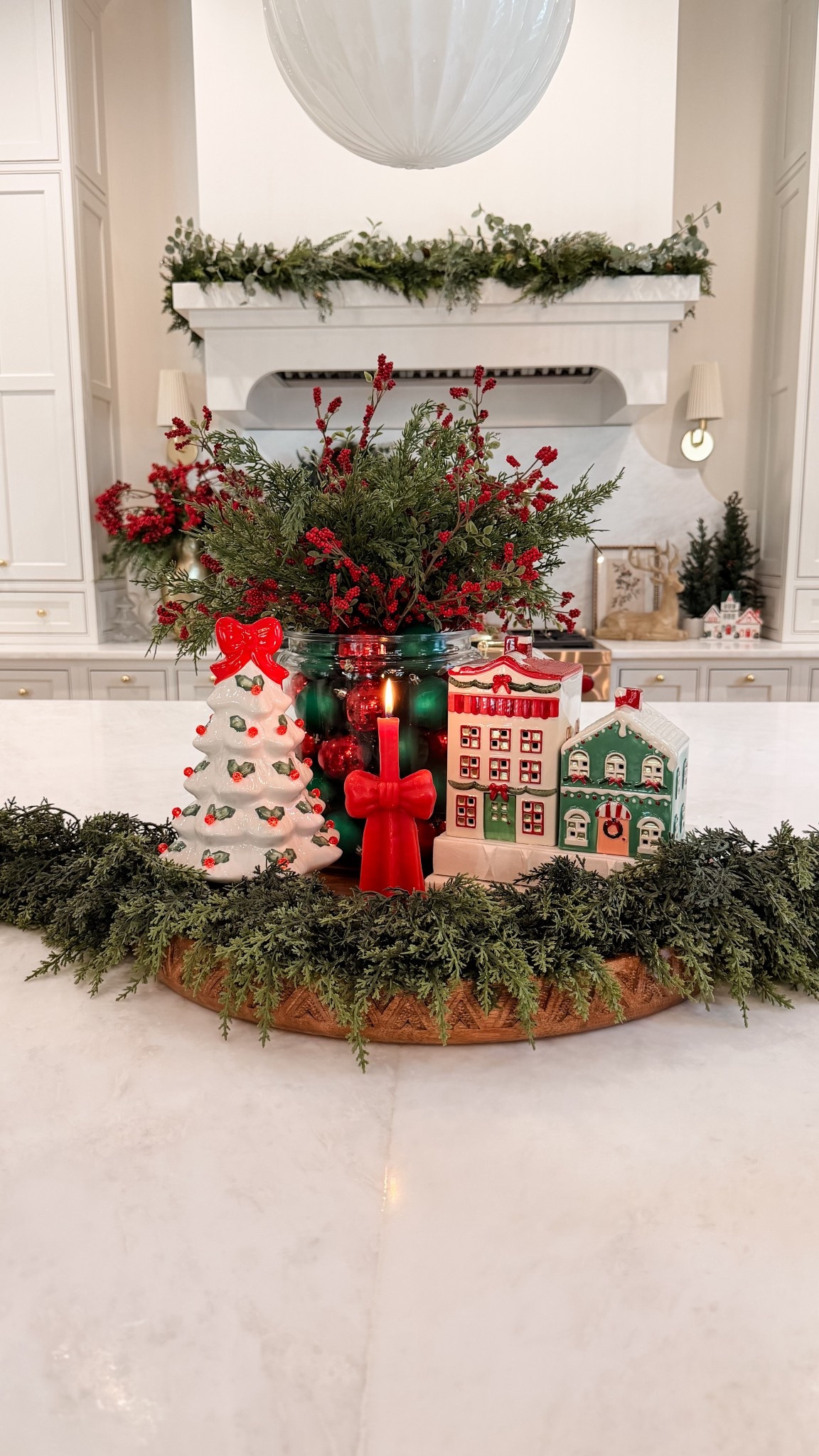 Christmas Centerpiece 

#LTKSeasonal #LTKHome #LTKHoliday