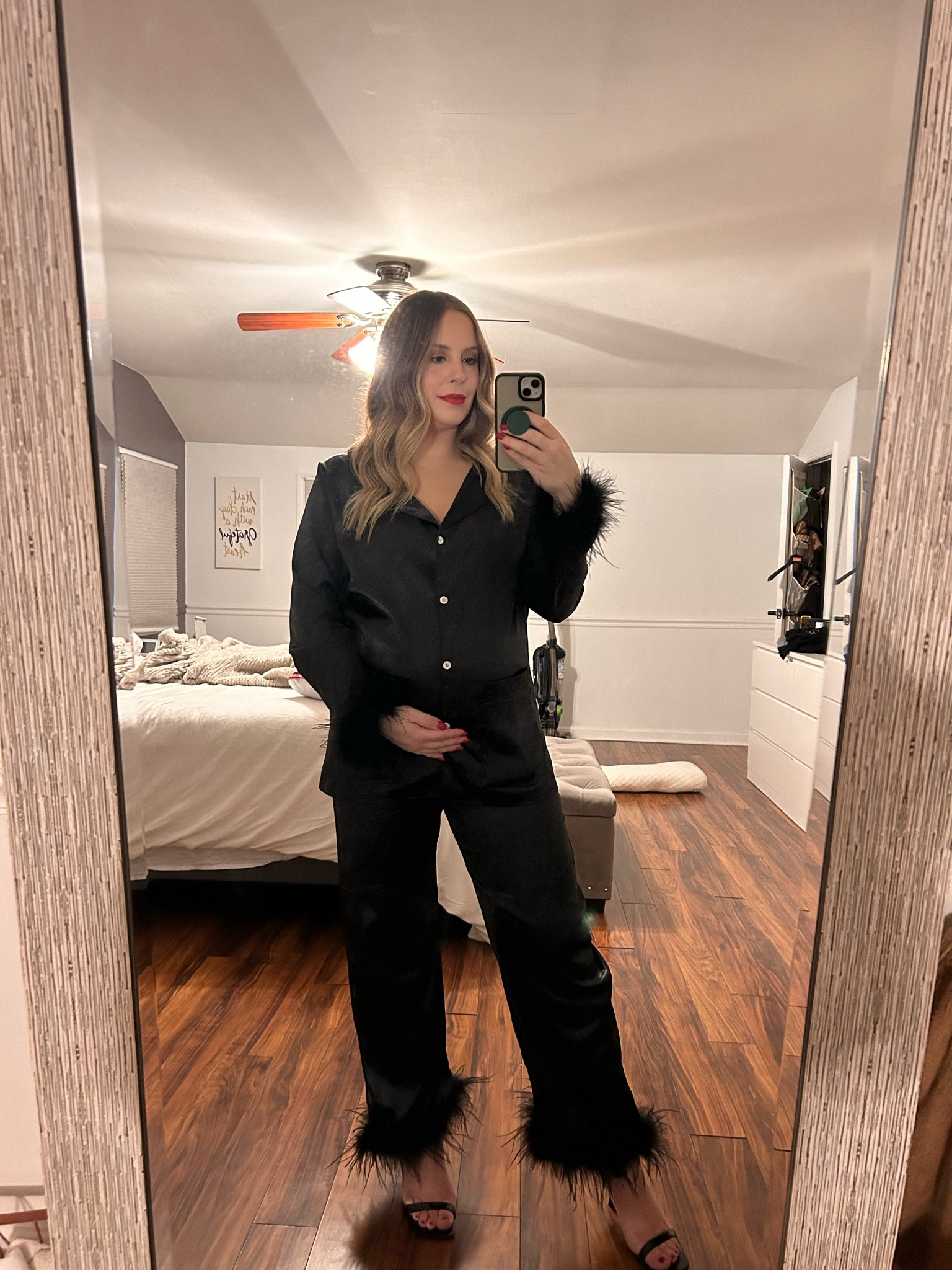 Silk feathered pajamas

Pregnancy style, feather pajamas, black silk pajamas


#LTKfamily #LTKstyletip #LTKbump

#LTKBump #LTKFamily #LTKBaby