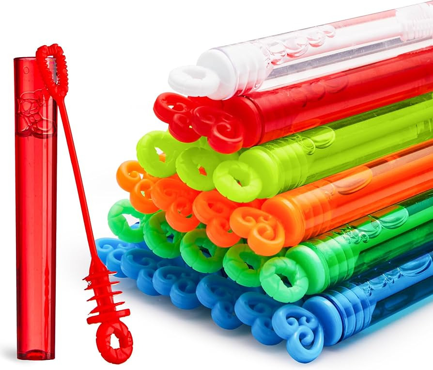JOYIN 72-Piece Mini Bubble Wands Bulk, Summer Toy, Party Favor, Birthdays, Photo Prop Decorations... | Amazon (CA)
