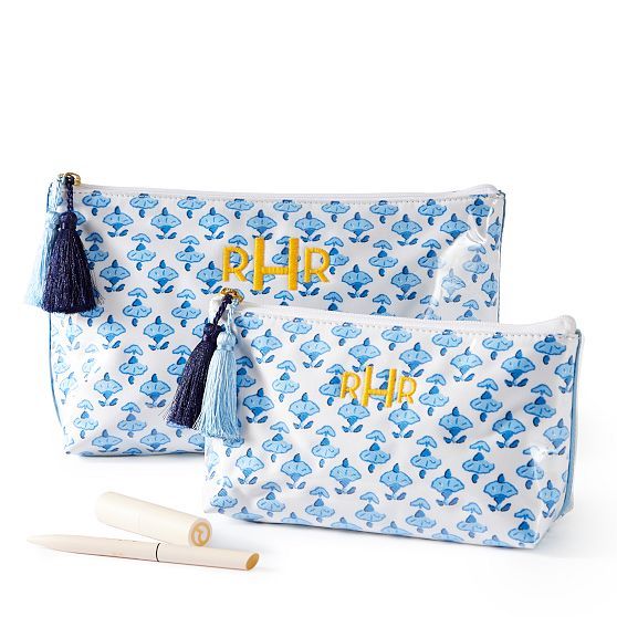 Patterned Travel Pouch, Set of 2 | Mark and Graham