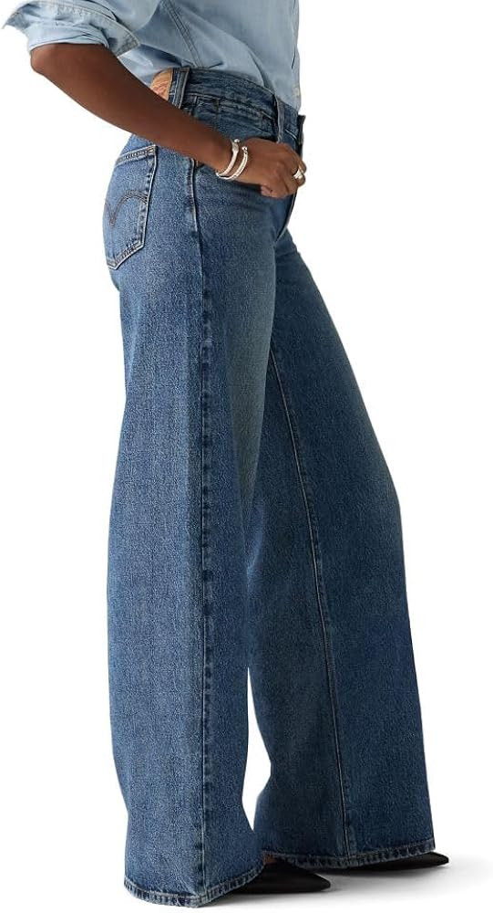 Levi's Womens 94 Baggy Wide Leg Jean (Also Available in Plus) | Amazon (US)