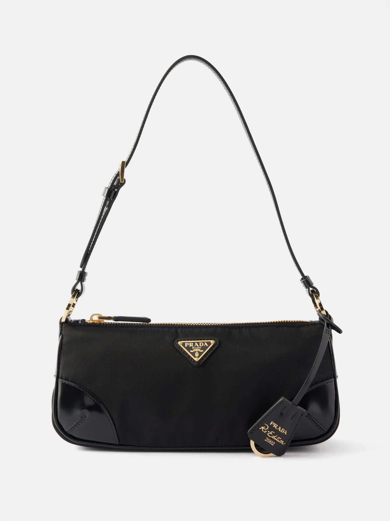 Re-Edition nylon and leather shoulder bag | Matches (UK)