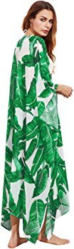 Women's Flowy Kimono Cardigan Open Front Maxi Dress | Amazon (US)