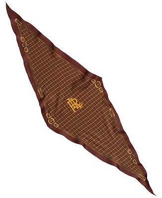 Belting and Plaid Small Diamond Scarf | Macy's