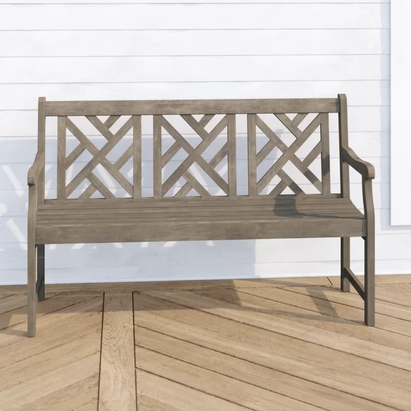 Elsner Acacia Garden Bench | Wayfair North America