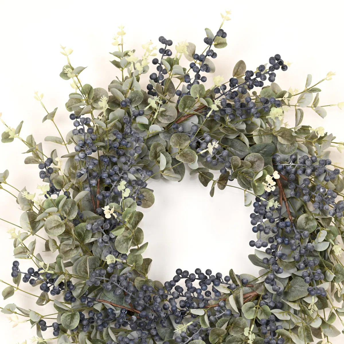 26" Every Day Eucalyptus Berry Wreath for Front Door | Wayfair North America