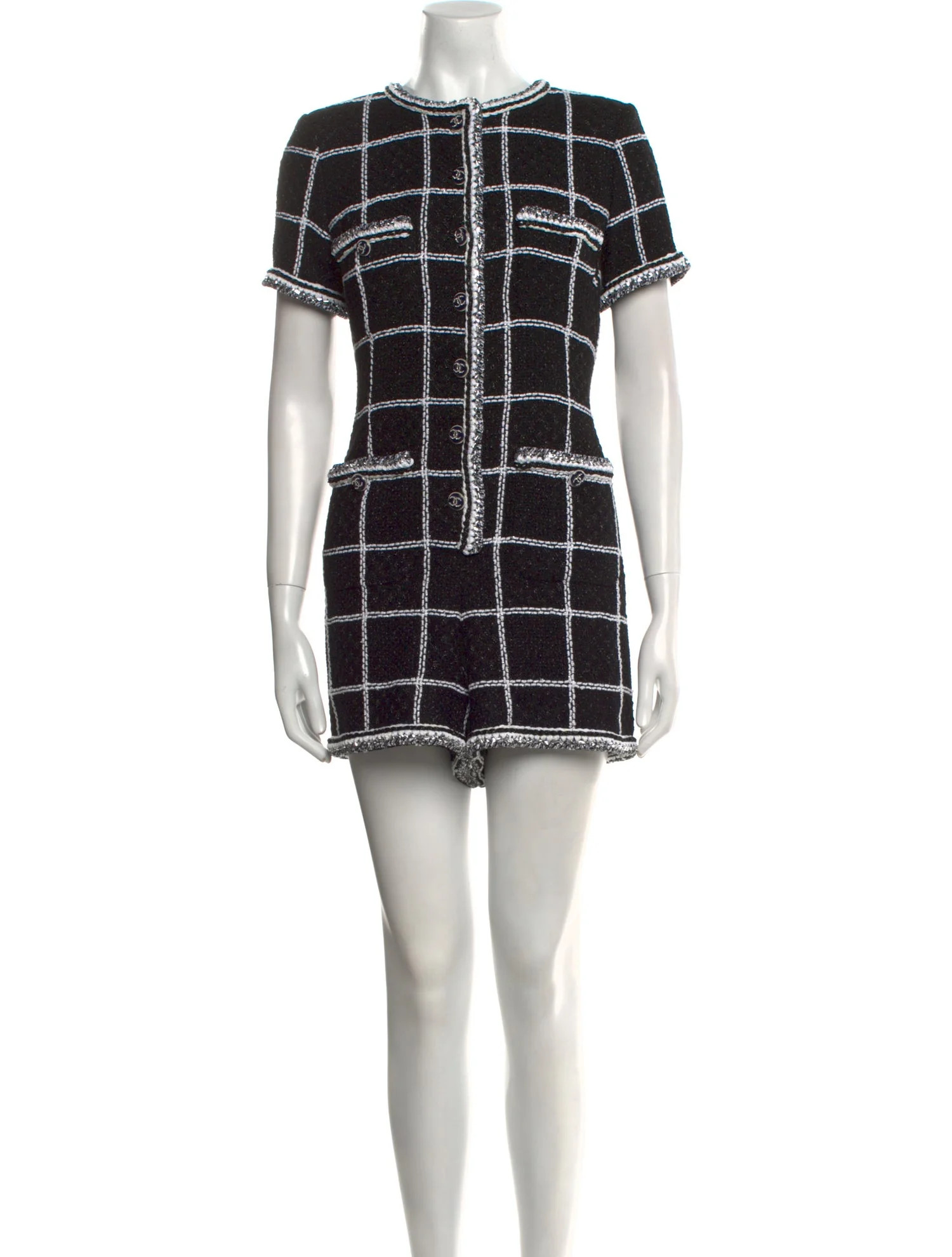 2020 Tweed Romper | The RealReal