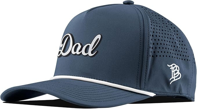 Branded Bills Dad Script 5 Panel Rope Hat for Men | Baseball Cap | Amazon (US)