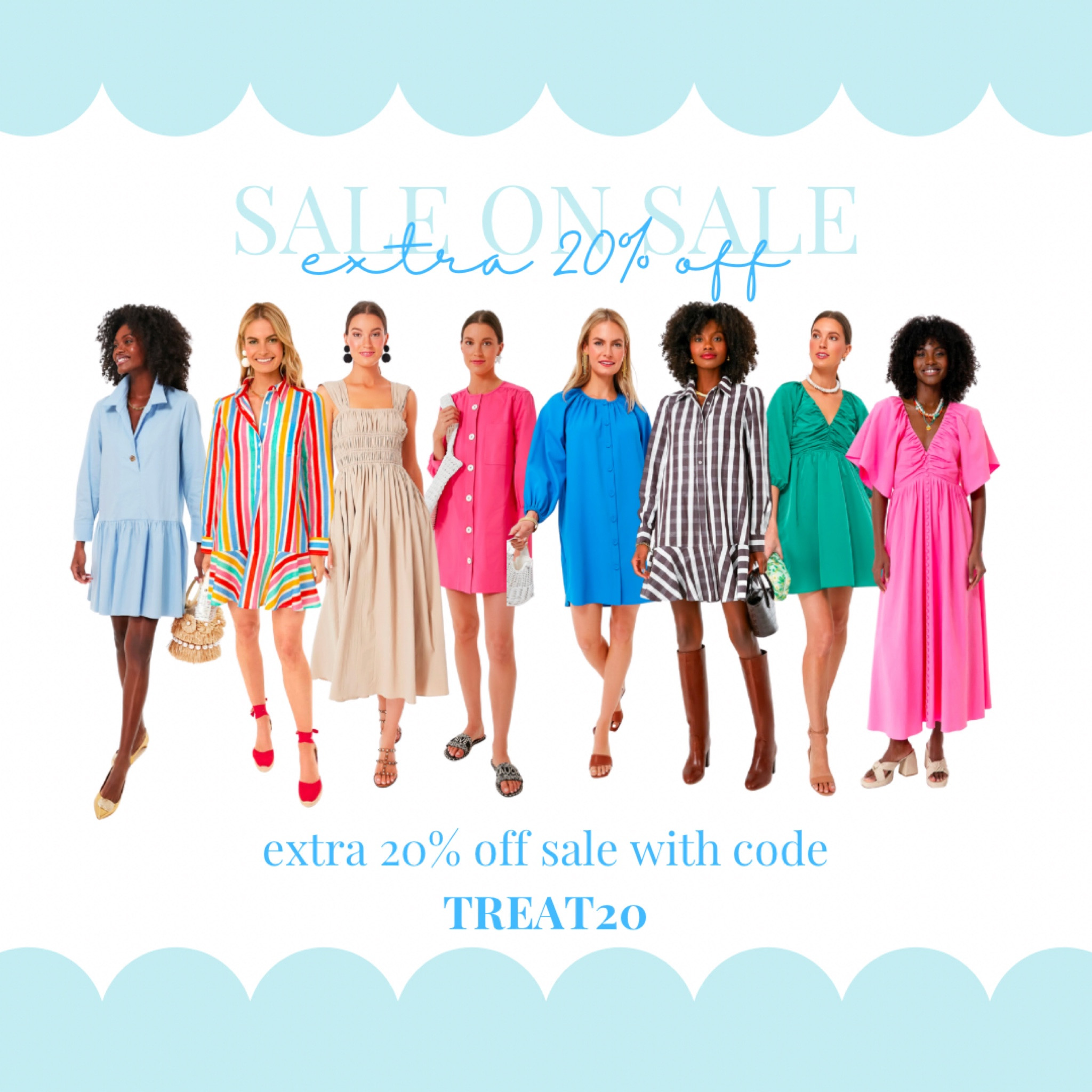 Tuckernuck Summer Sale - get 20% off sale ✨💖☀️👗Use code TREAT20 on summer dresses, blouses, and more  

#LTKunder100 #LTKsalealert #LTKSeasonal