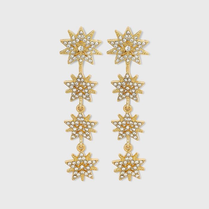 SUGARFIX by BaubleBar Starburst Drop Earrings - Metallic Gold | Target