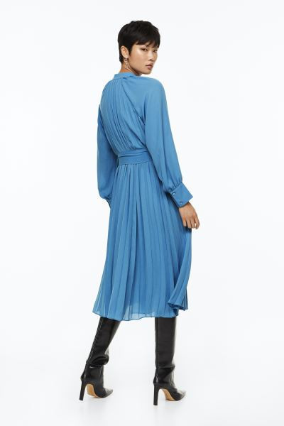 Pleated Tie-belt Dress | H&M (US + CA)