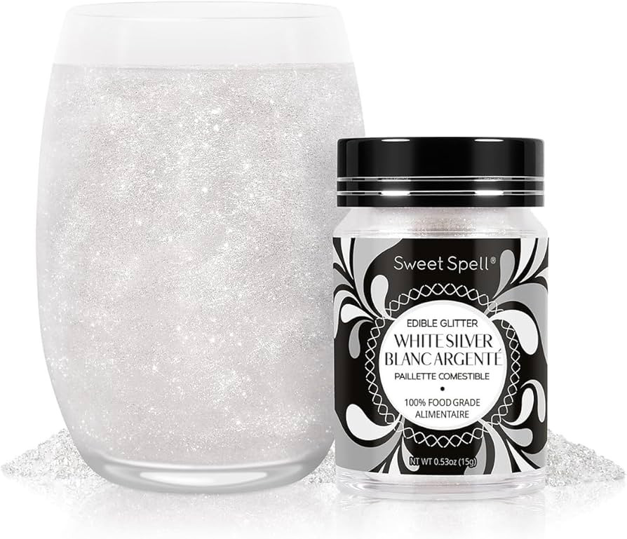 Sweet Spell Edible Glitter (15g) - Shimmer Sparkles for Drinks, Cakes, Cocktails - 100% Edible & ... | Amazon (US)