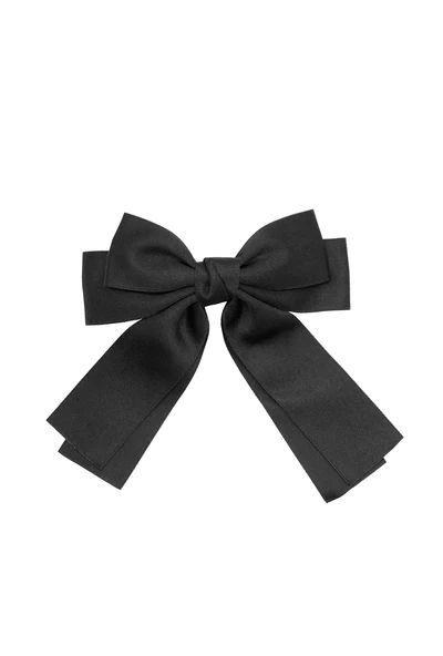 Satin Bow - Black | Shop BURU