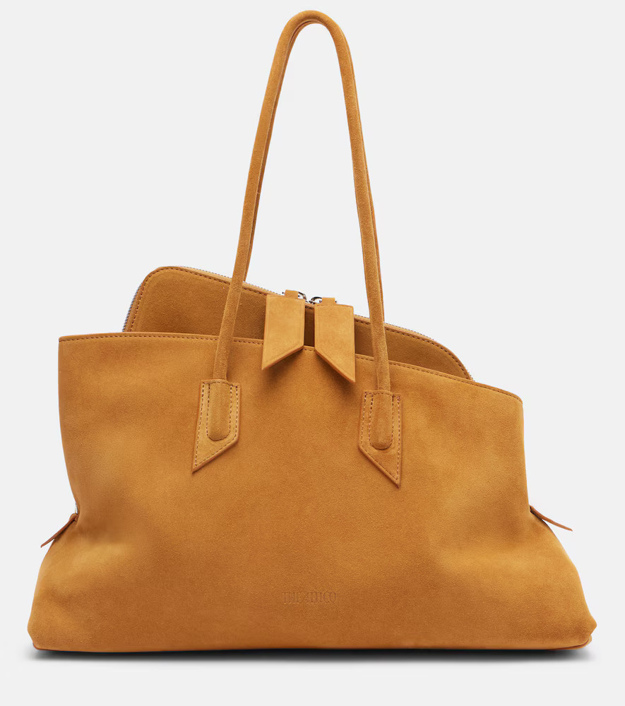 The Attico La Passeggiata Medium suede tote bag | Mytheresa (UK)