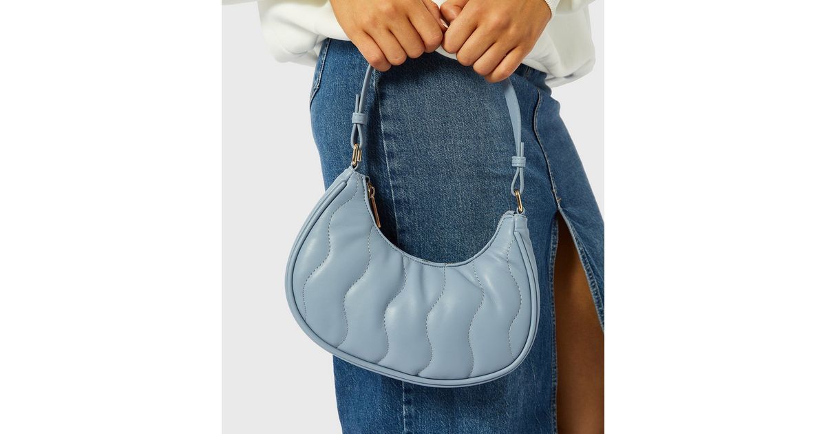 Skinnydip Blue Quilted Wave Shoulder Bag
						
						Add to Saved Items
						Remove from Saved ... | New Look (UK)