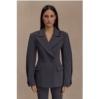Wesley Structured Blazer / Charcoal Shadow | MESHKI | M | MESHKI US