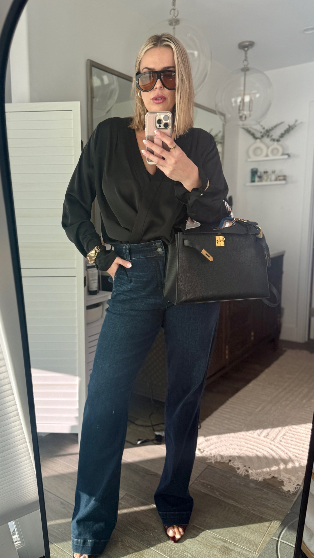 Judy Blue high waisted trouser jeans from Emma Lou’s Botique!
They’re Super stretchy and come in 3 lengths. I’m wearing the Judy size 15 Long. Size 15 in Judy bloom is equivalent to a US32.

#emmalousboutique #ad

#LTKMidsize #LTKFindsUnder100 #LTKootd