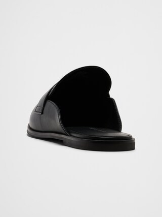 Vegan Leather Loafer Mule | Banana Republic Factory