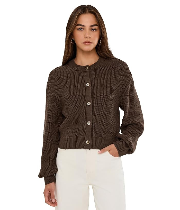 Free People Vienna Cardigan Women's Sweater Vanilla: MD (Women's 8-10) | Zappos.com