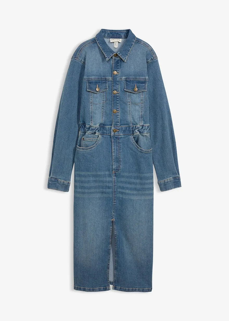 Jeanskleid mit Bio-Baumwolle | Bonprix DE