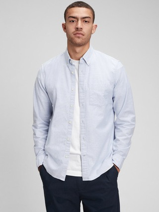 Classic Oxford Shirt in Untucked Fit | Gap (US)