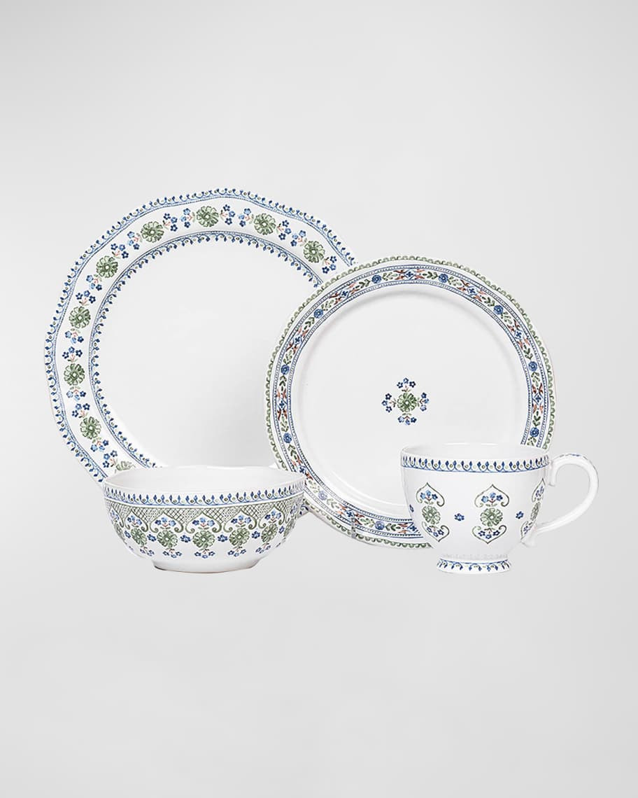 Juliska Villa Seville 4-Piece Place Setting, Chambray | Neiman Marcus
